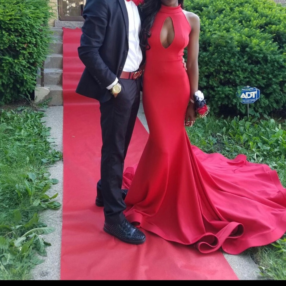 Custom made prom dress